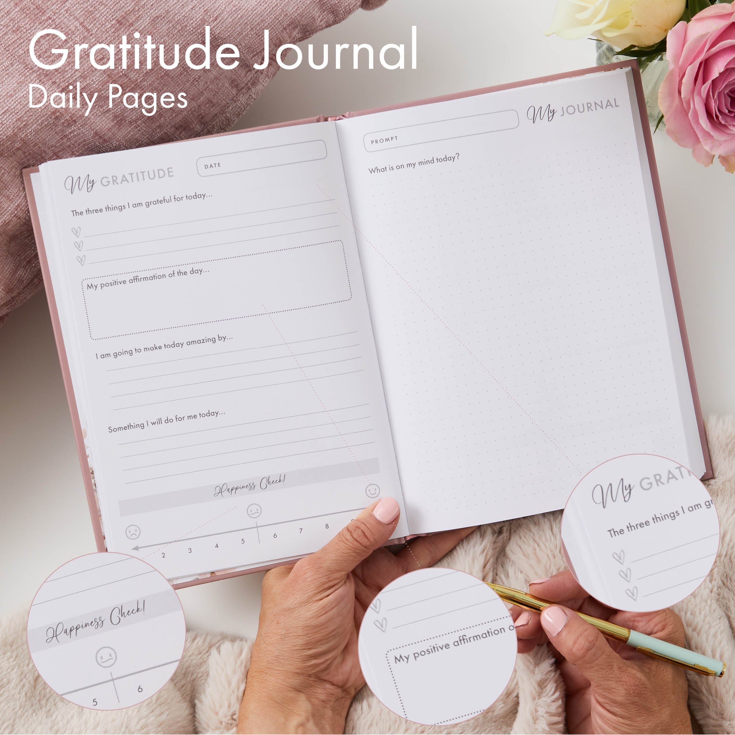 Gratitude Book - Peach Blush image 2