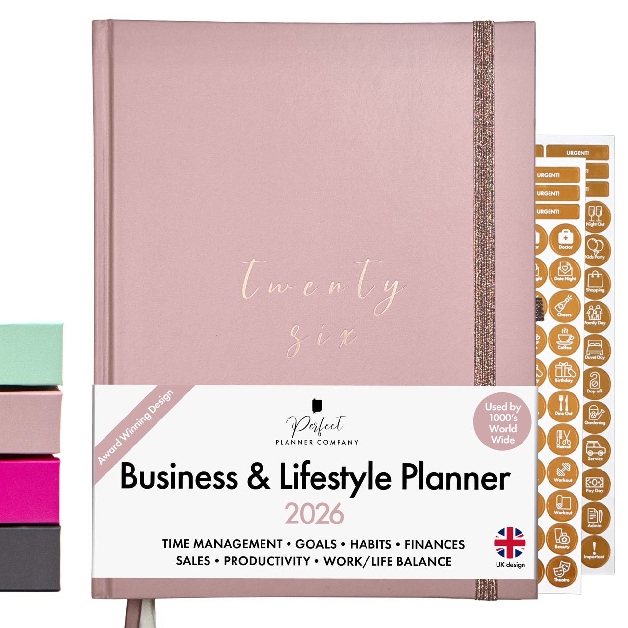2026 Business and Lifestyle Planner - ELEGANCE image 0