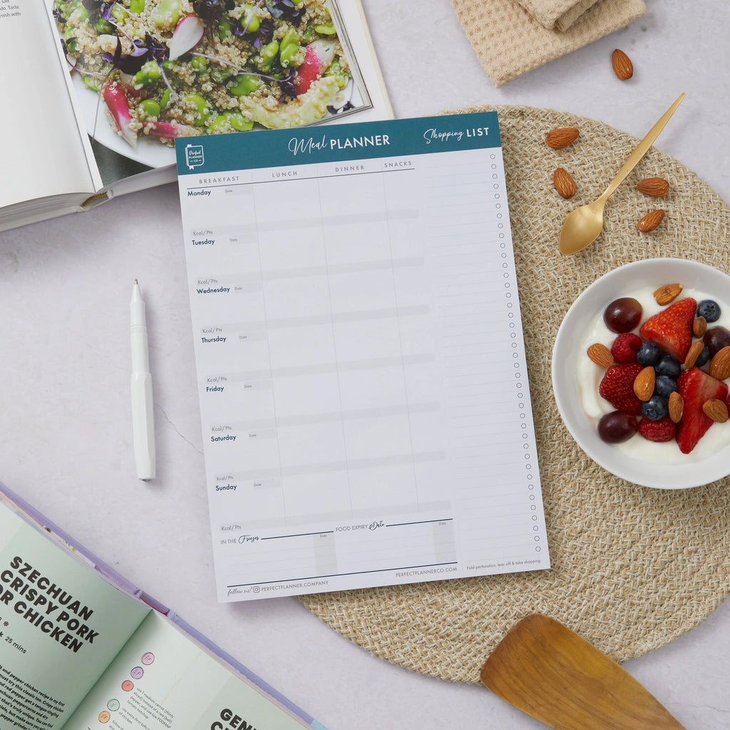 Meal Planner Magnetic Pad - Teal image 2