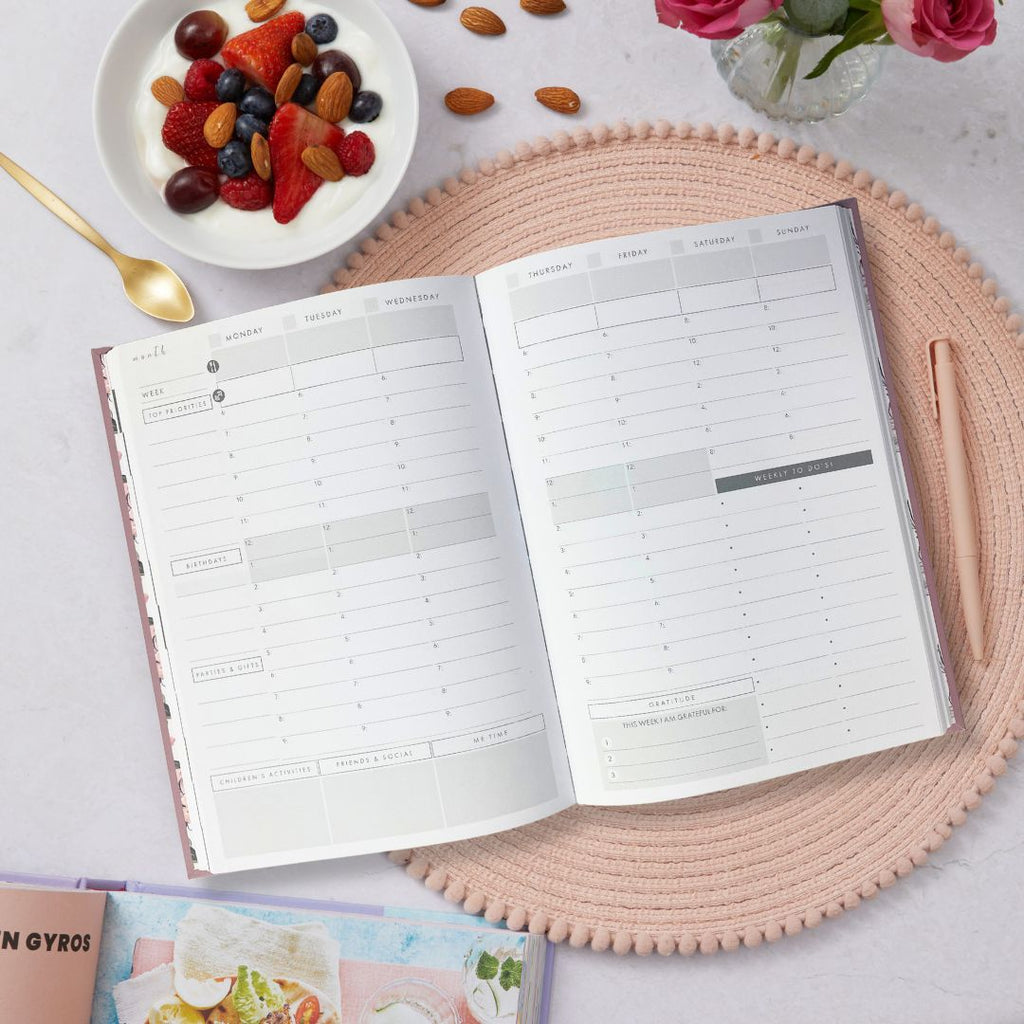 Undated Family and Lifestyle Planner - Dusky image 1