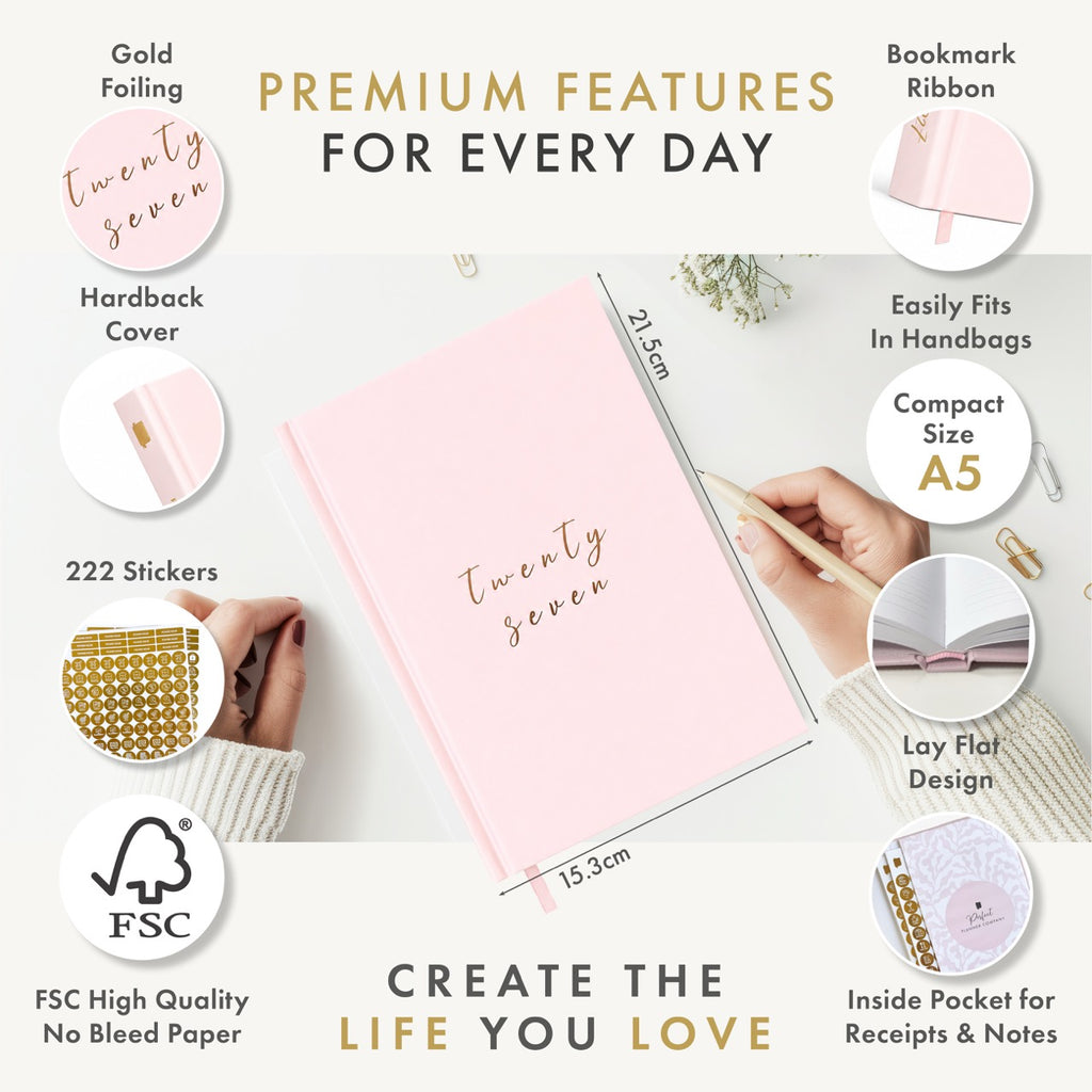 2027 Productivity Planner - SERENITY