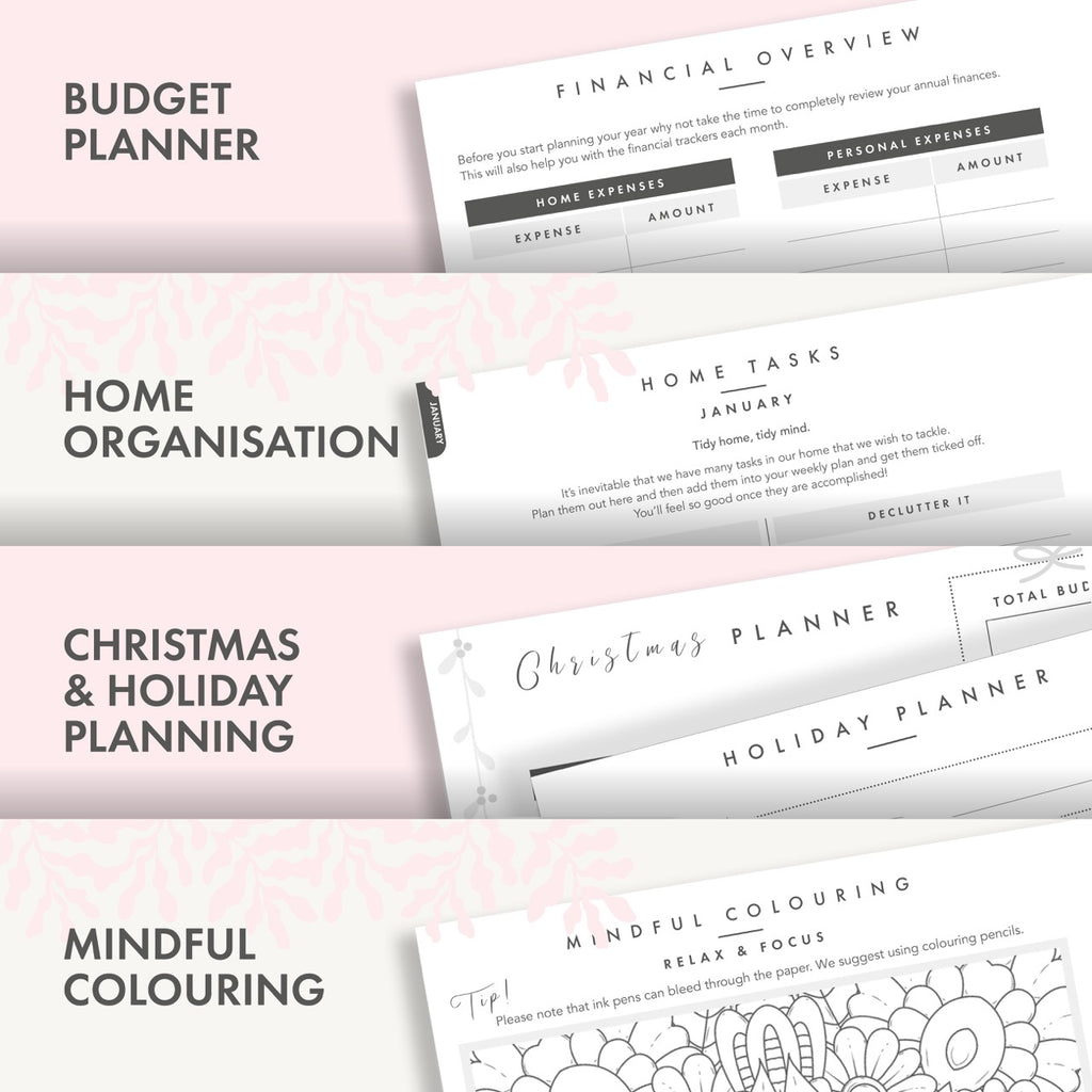 2027 Productivity Planner - SERENITY