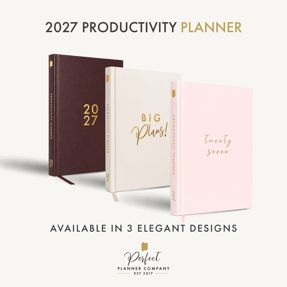 2027 Productivity Planner - SERENITY