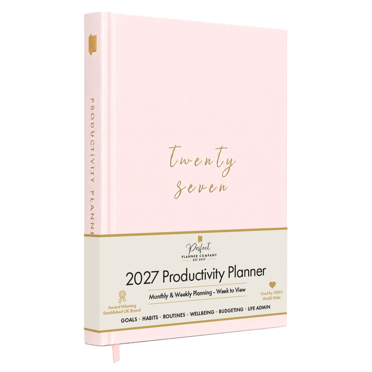 2027 Productivity Planner - SERENITY