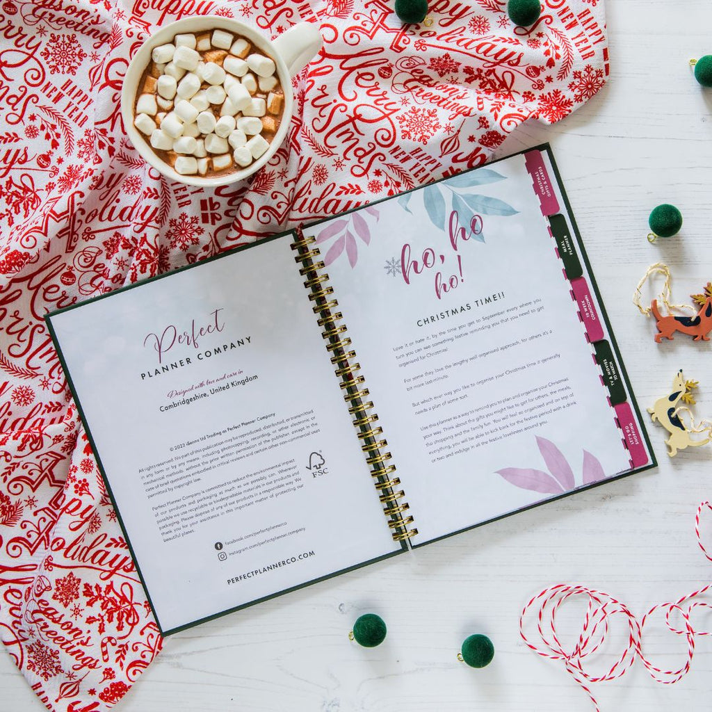 Christmas Planner - Mulberry image 3