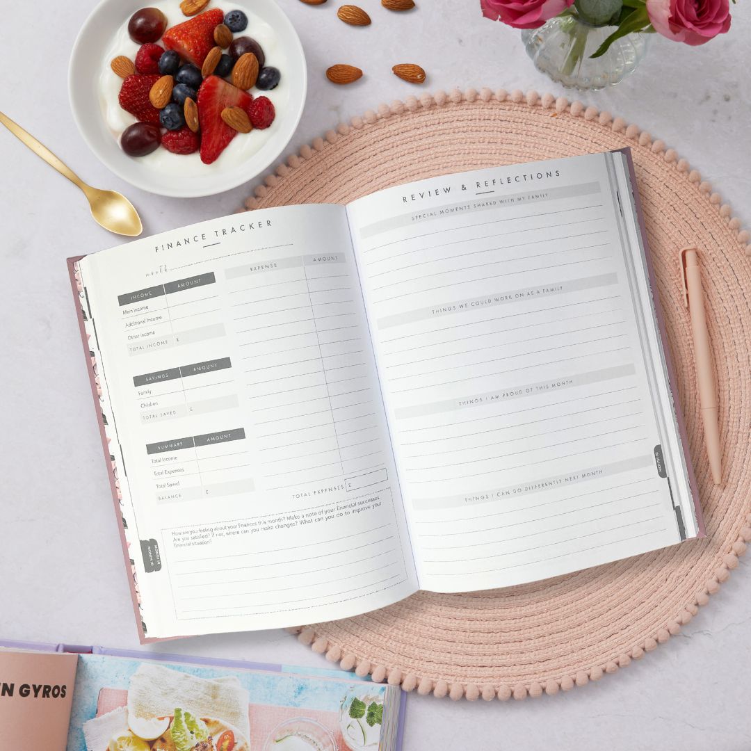 Undated Family and Lifestyle Planner - Dusky image 3