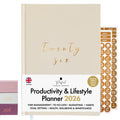 2026 Productivity & Lifestyle Planner - Stone image 0