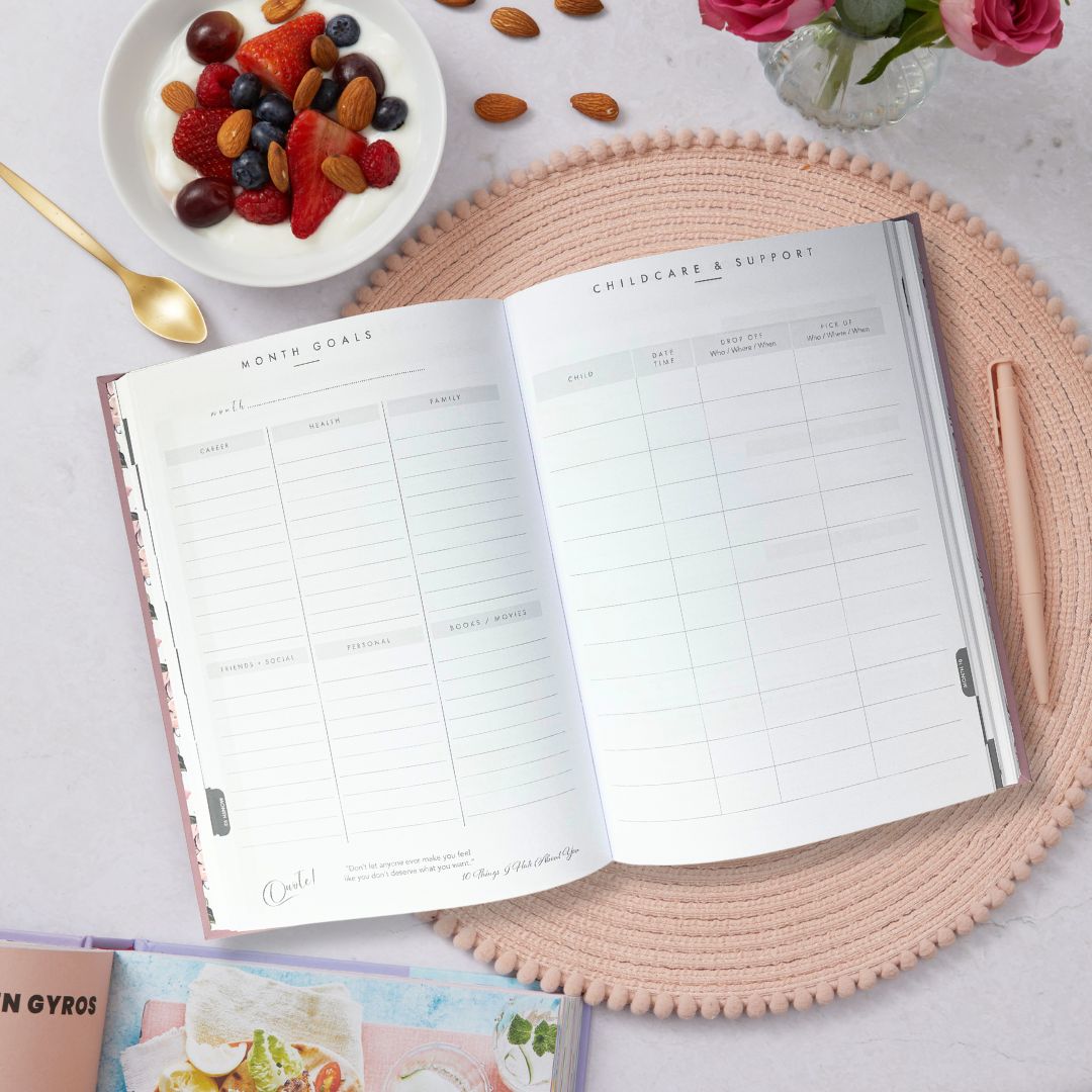 Undated Family and Lifestyle Planner - Dusky image 4