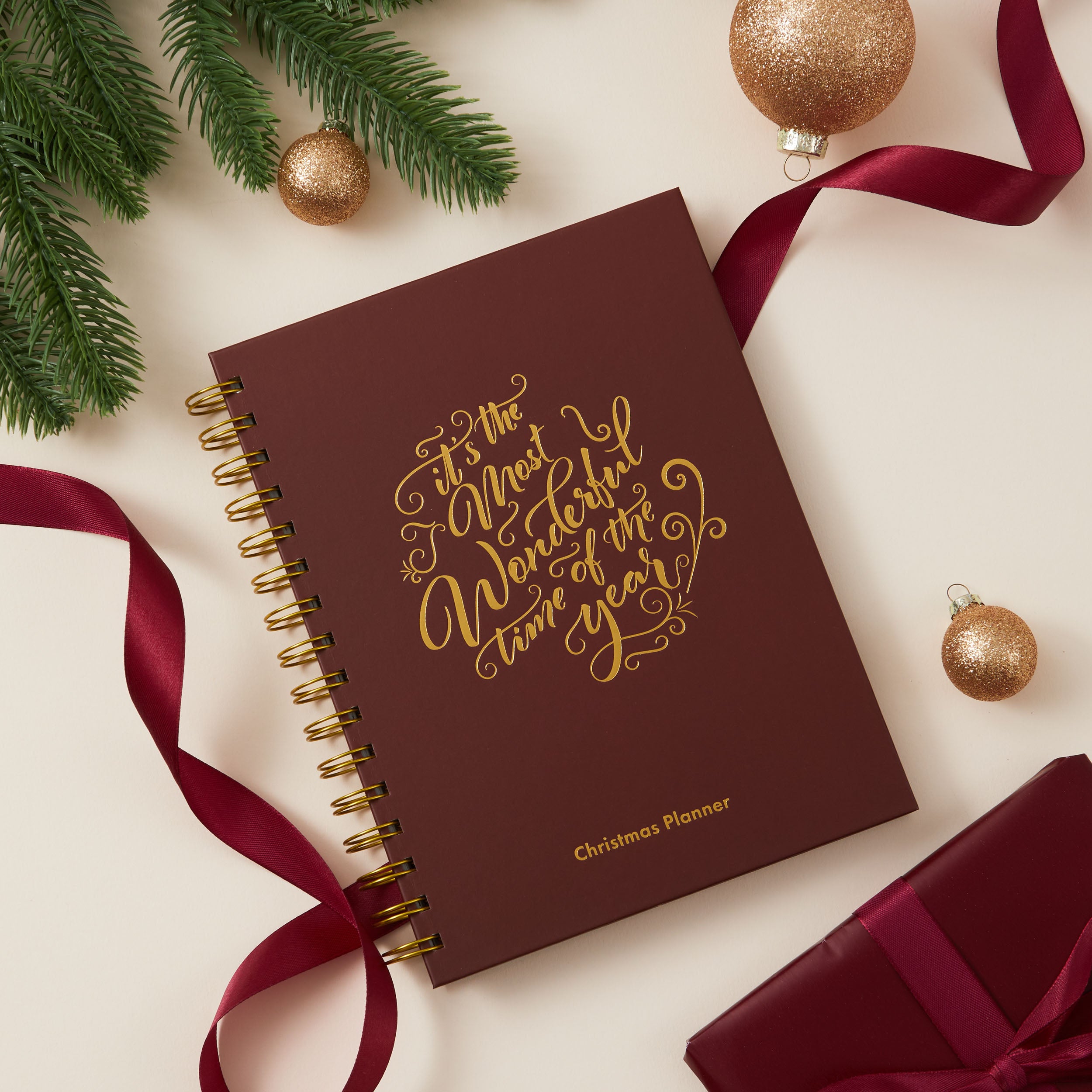 Christmas Planner - Mulberry image 1