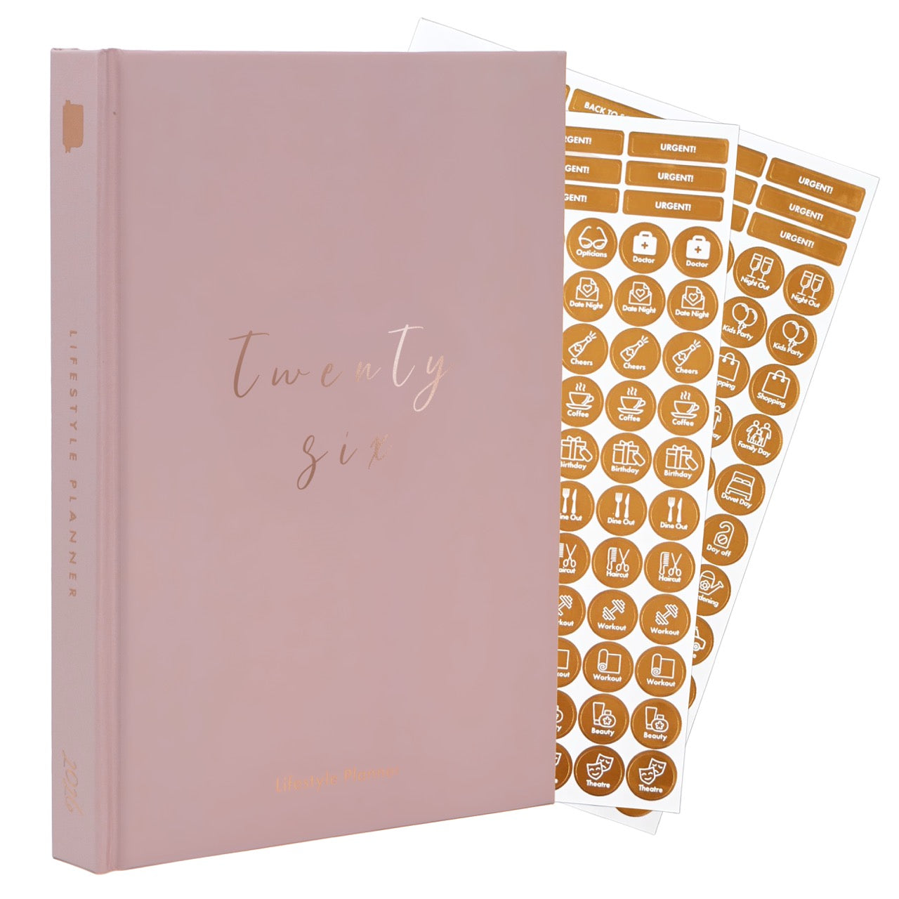 2026 Productivity & Lifestyle Planner - Dusky image 1