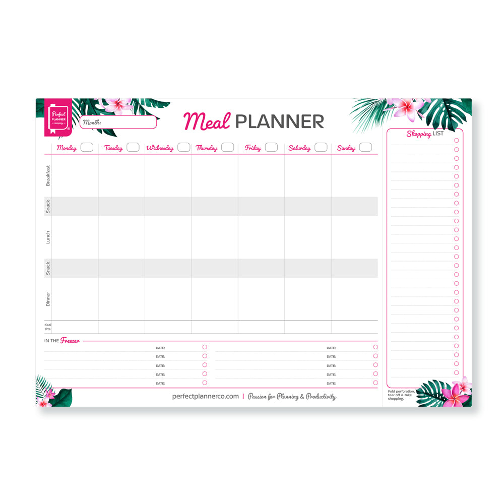 Meal Planner Desk Pad image 1