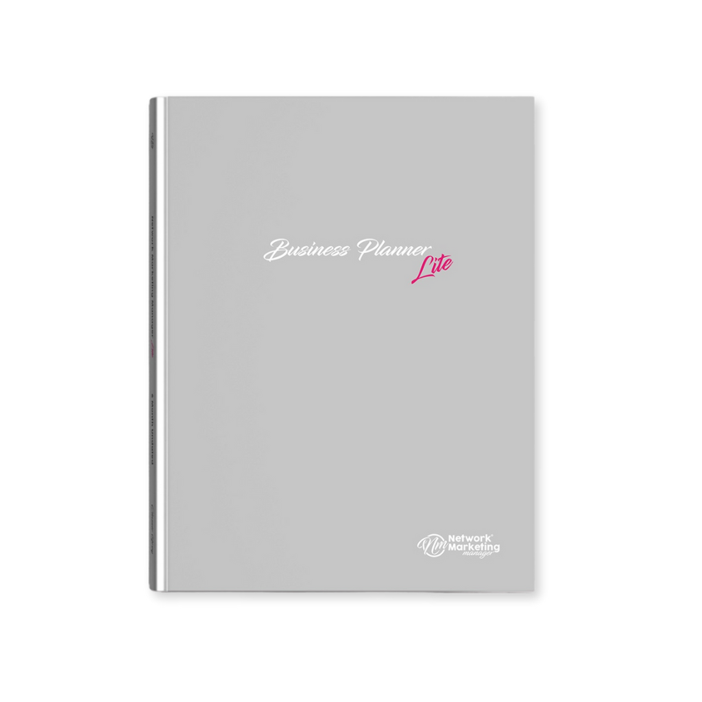 Undated 6 Month Business Planner - Grey image 0
