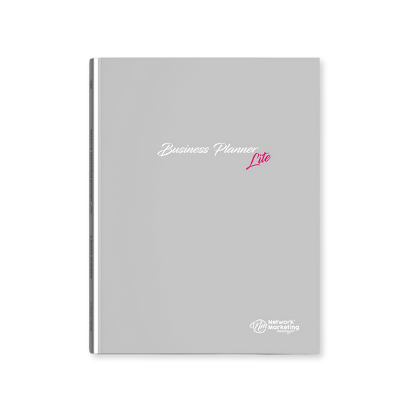 Undated 6 Month Business Planner - Grey image 0
