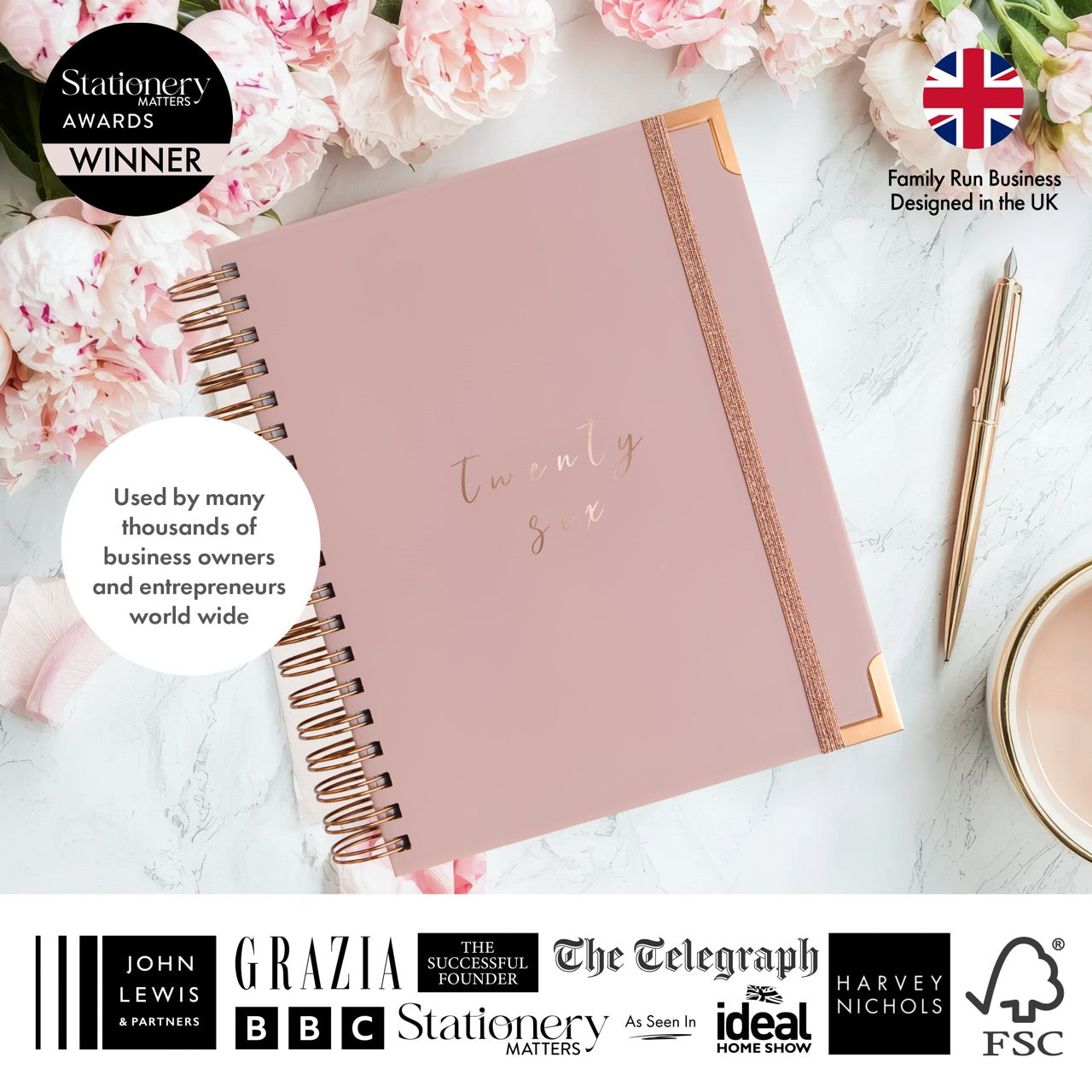 2026 Luxury Business Planner - ELEGANCE image 6