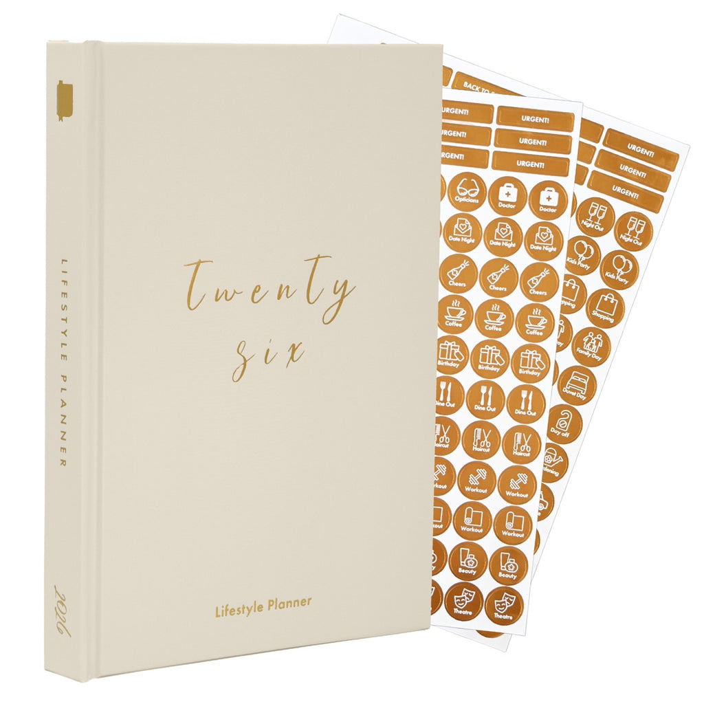 2026 Productivity & Lifestyle Planner - Stone image 1