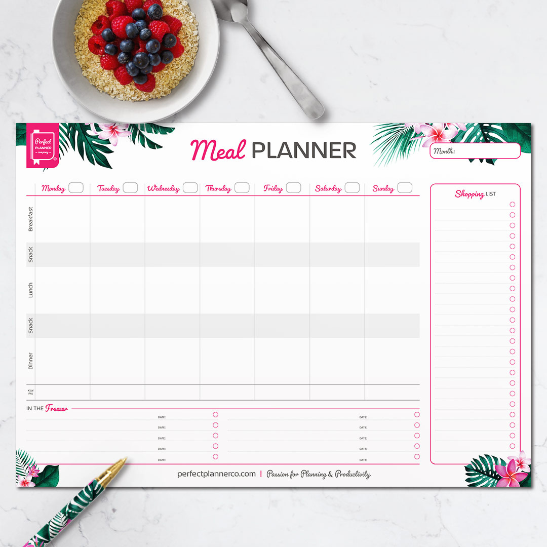 Meal Planner Desk Pad image 2