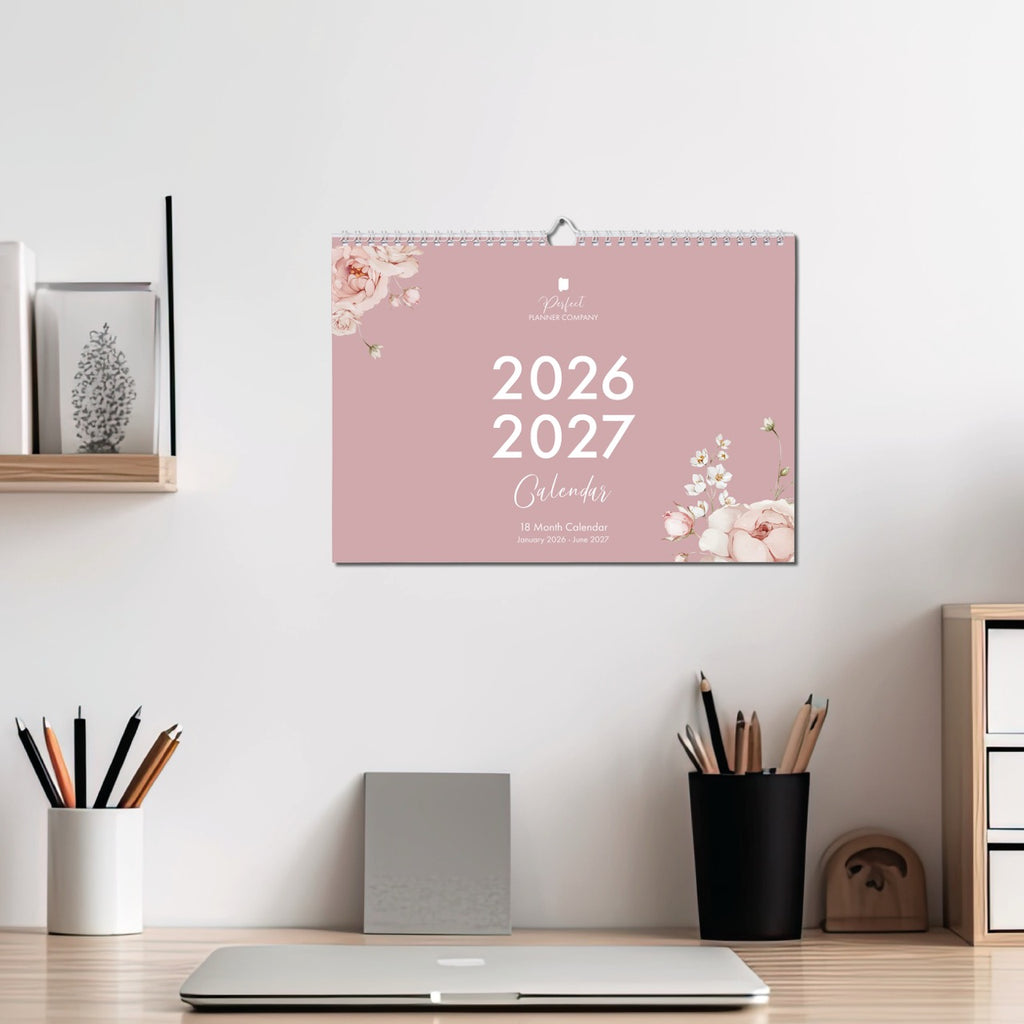 Wall Calendar 2026-2027 - Dusky image 4