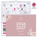 Wall Calendar 2026-2027 - Dusky image 0