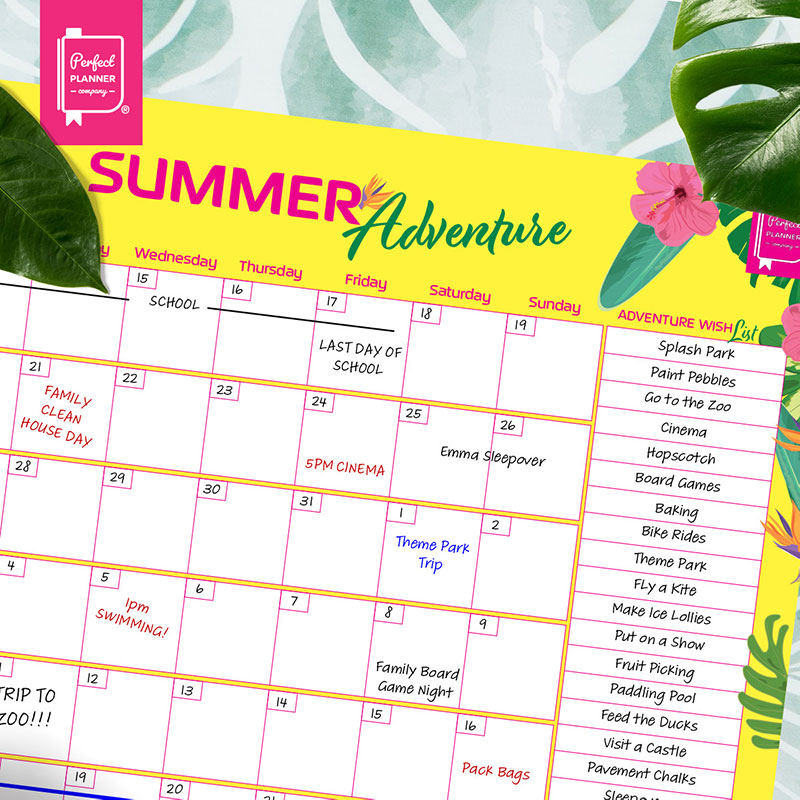 Summer Adventure Wall Planner image 2