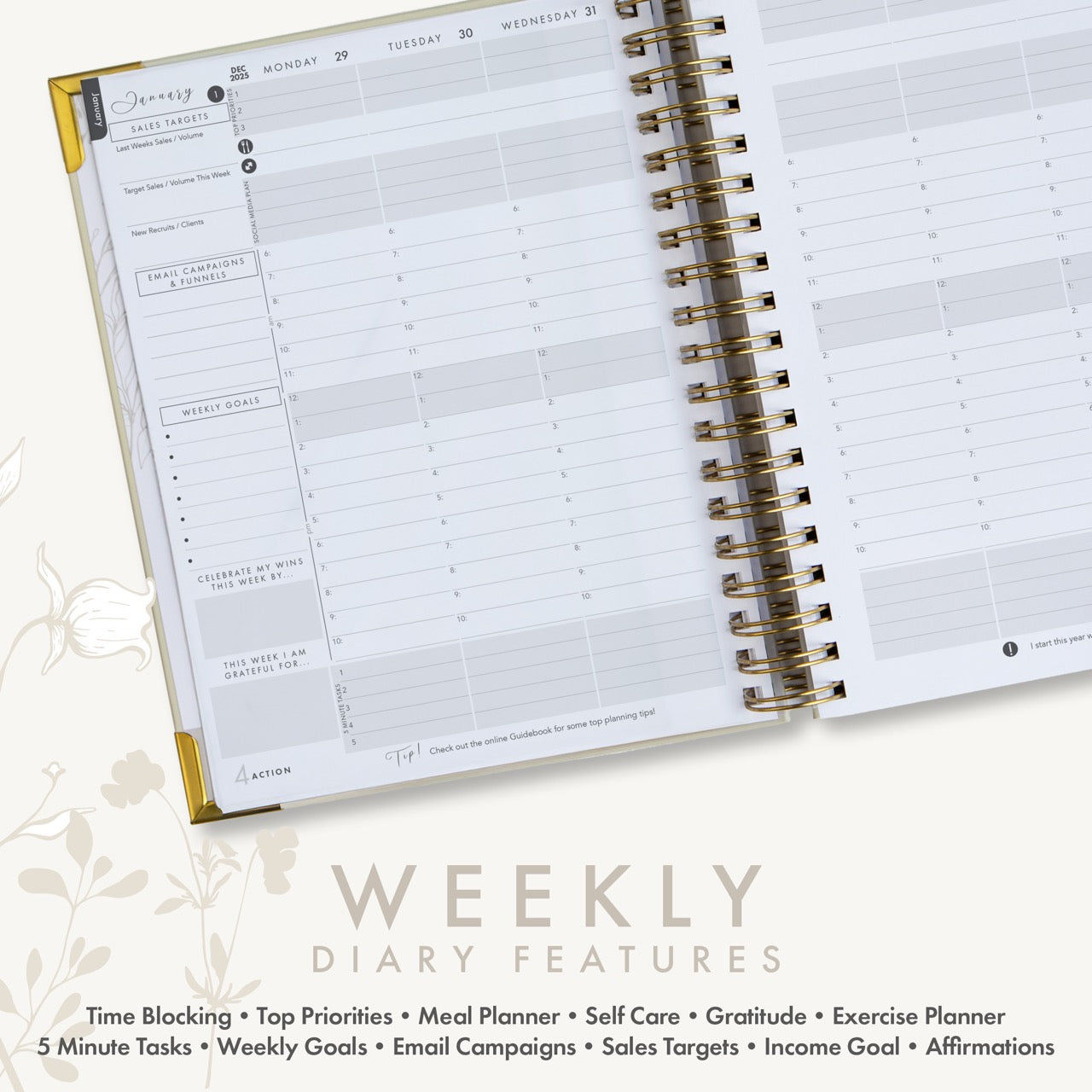 2026 Luxury Business Planner - FREEDOM image 7