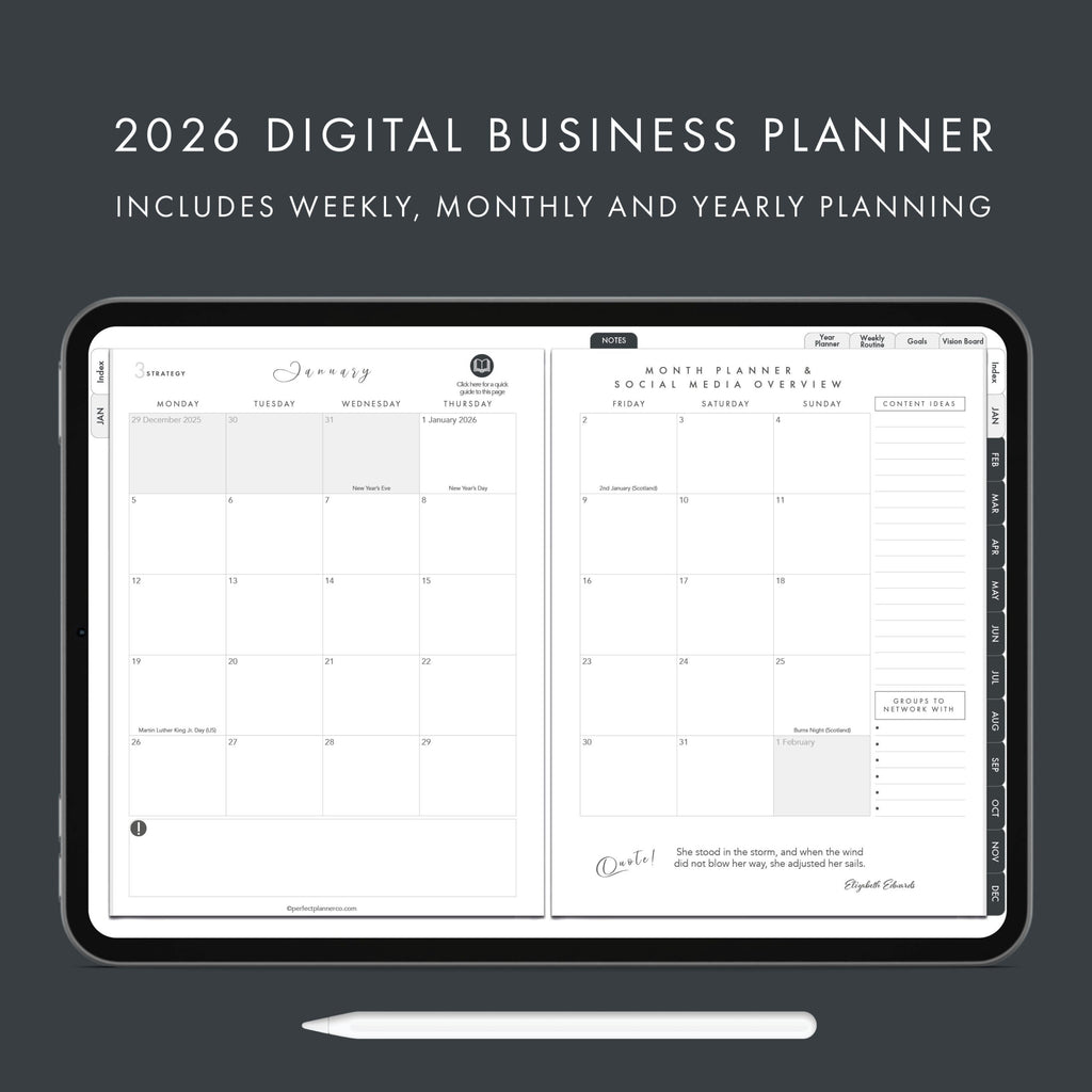 2026 Digital Business Planner image 7