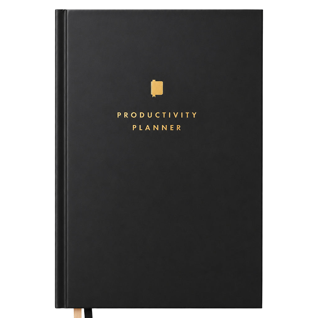 90 Day Productivity Planner - Undated - BLACK