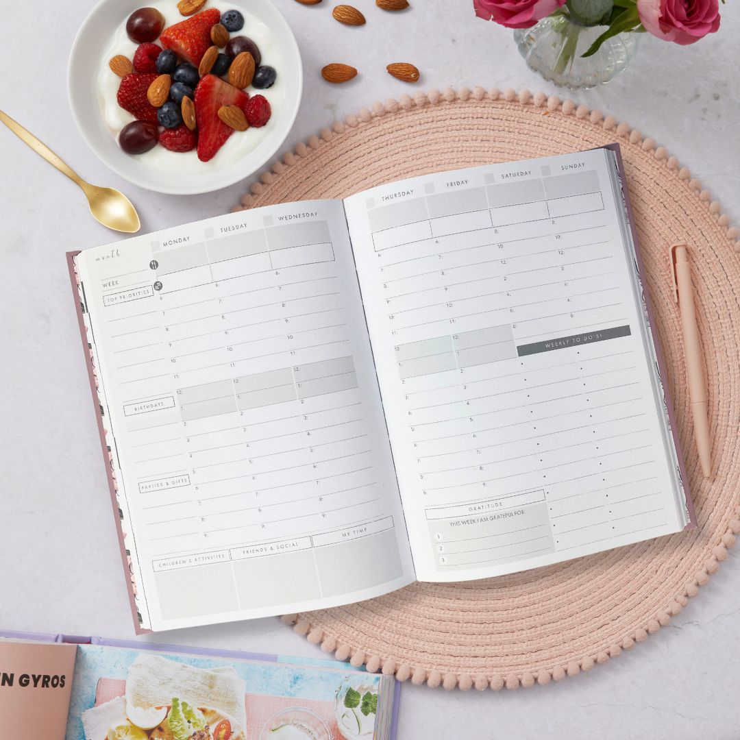 Undated Family and Lifestyle Planner - Orchid image 2