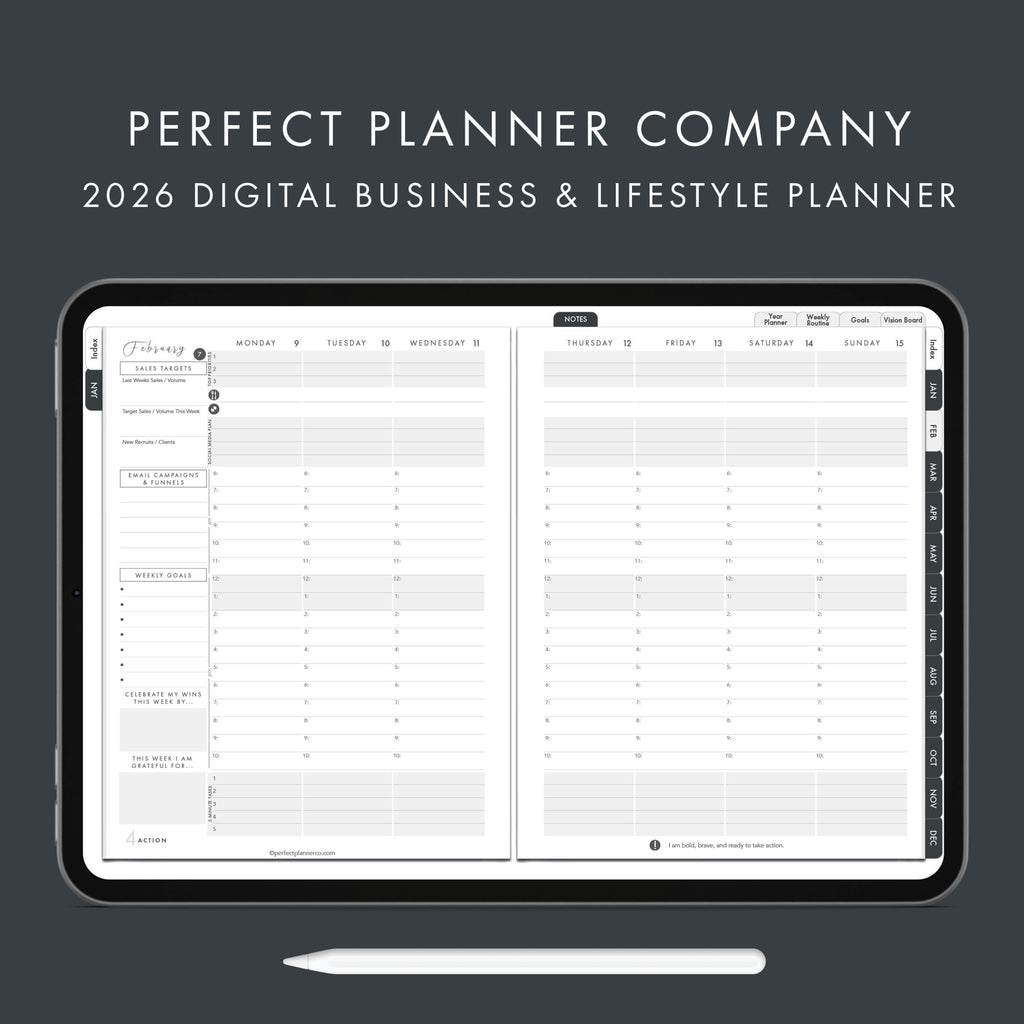 2026 Digital Business Planner image 2