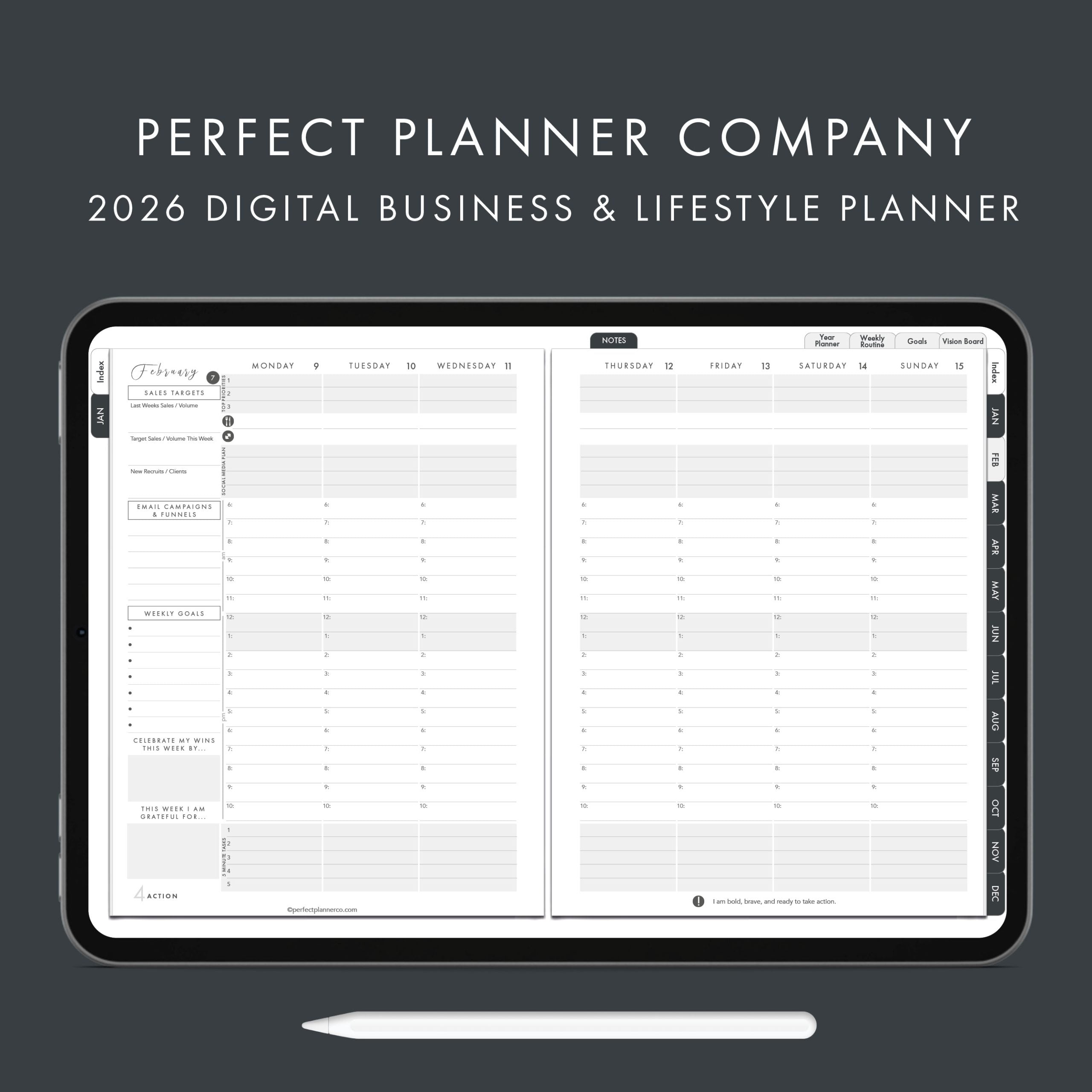 2026 Digital Business Planner image 2