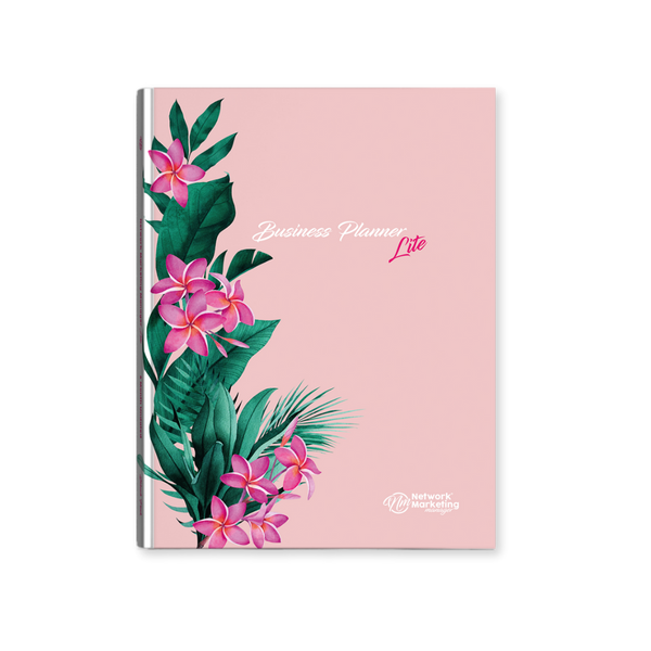 Undated 6 Month Business Planner - Pink image 0