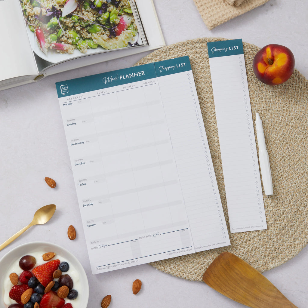 Meal Planner Magnetic Pad - Teal image 1