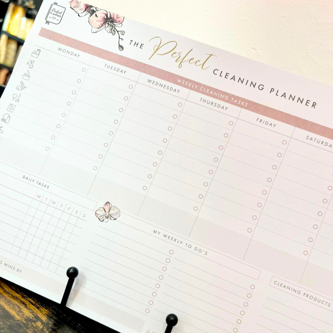 Cleaning Planner Desk Pad image 3