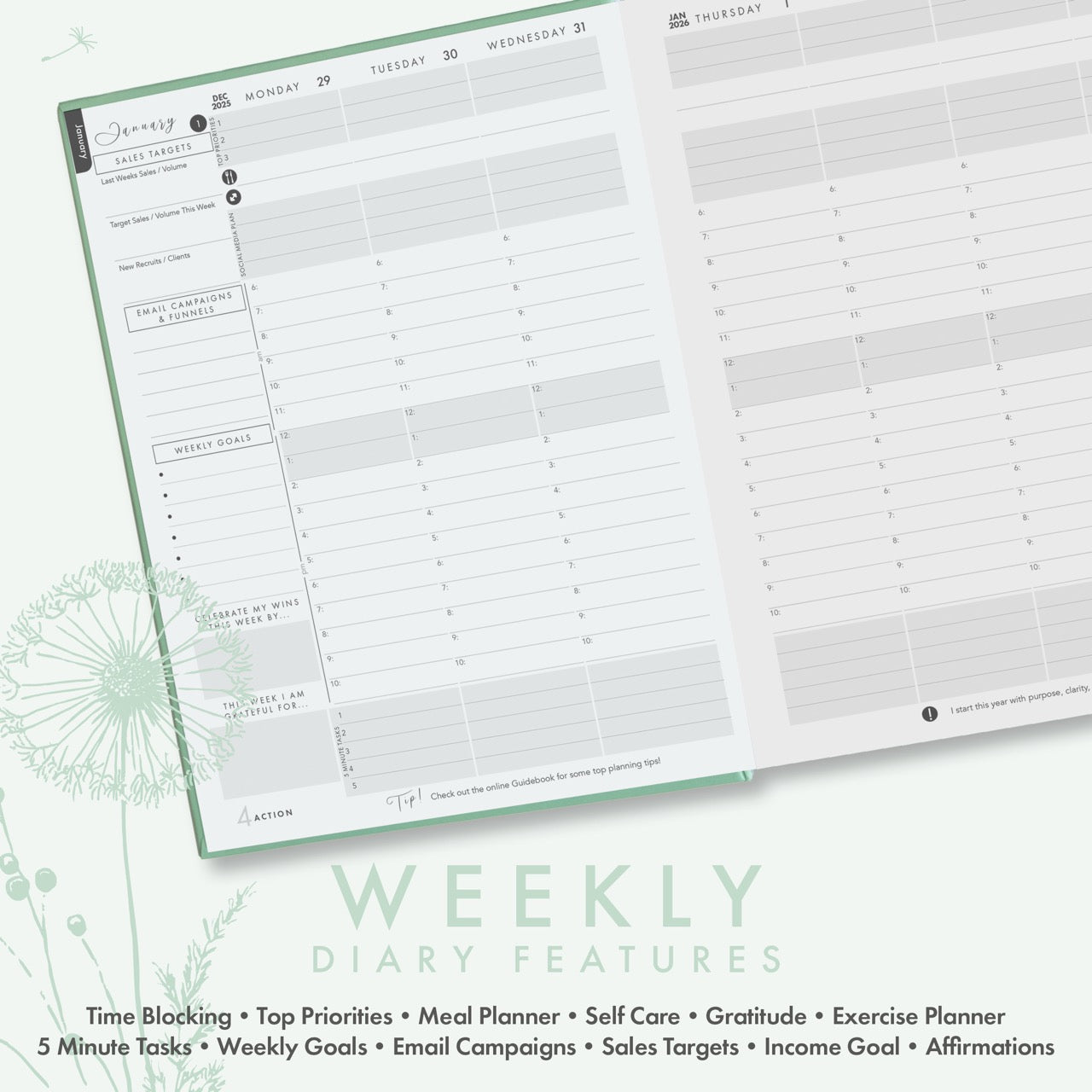 2026 Business and Lifestyle Planner - RESILIENCE image 7