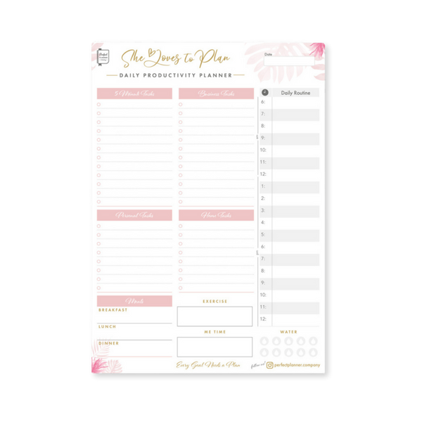 Daily Productivity Desk Pad image 0