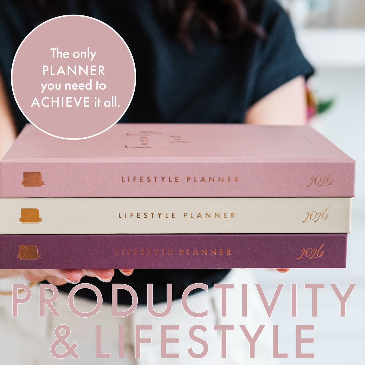 2026 Productivity & Lifestyle Planner - Dusky image 2